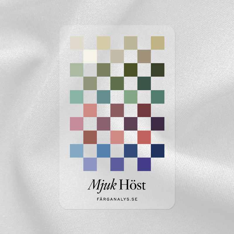 Färgkort Mjuk Höst - framsida