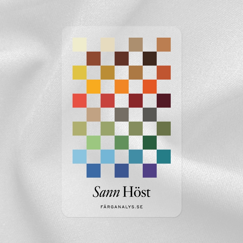 Fargekort Ekte Høst