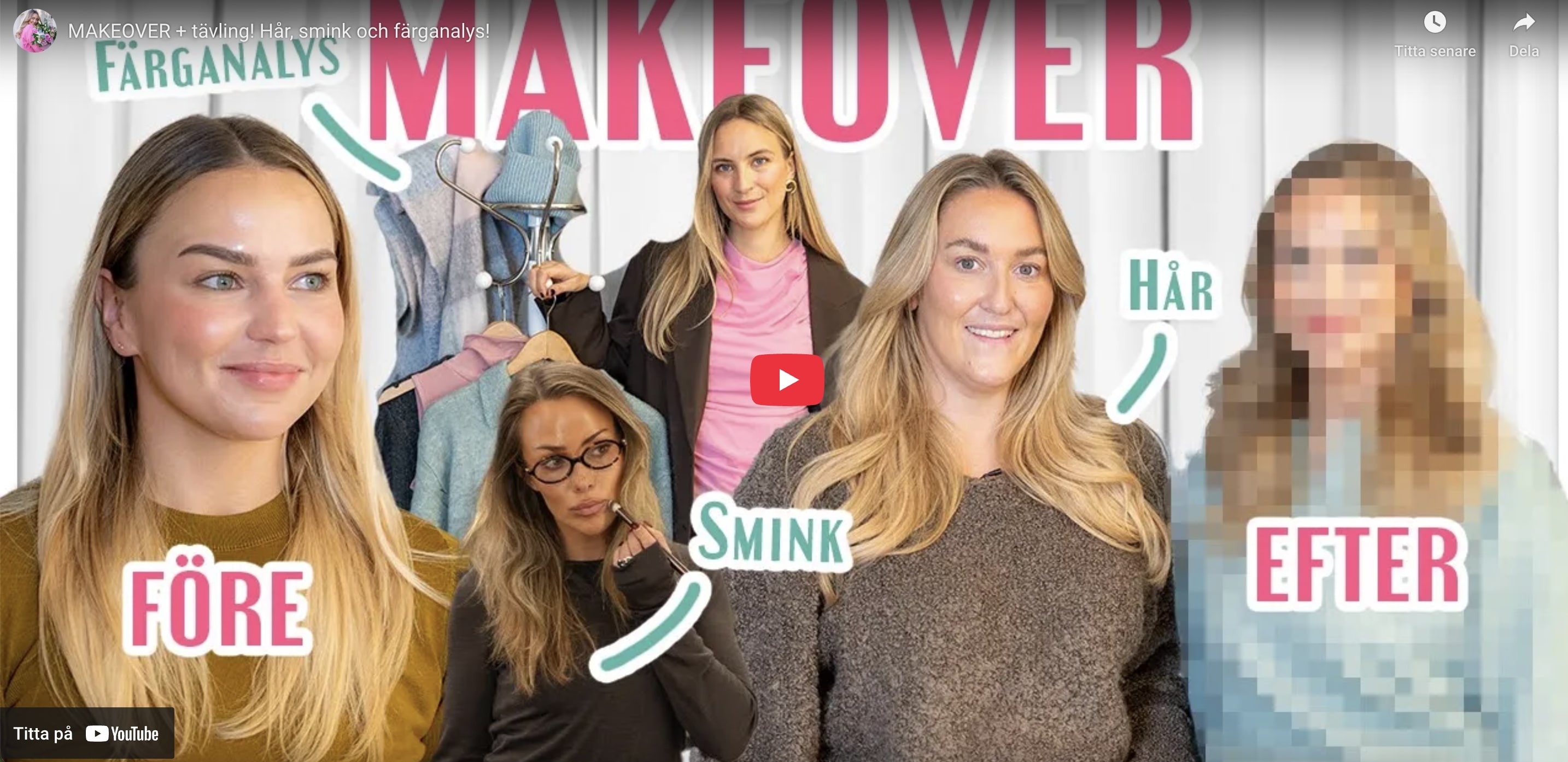 Makeover & färganalys
