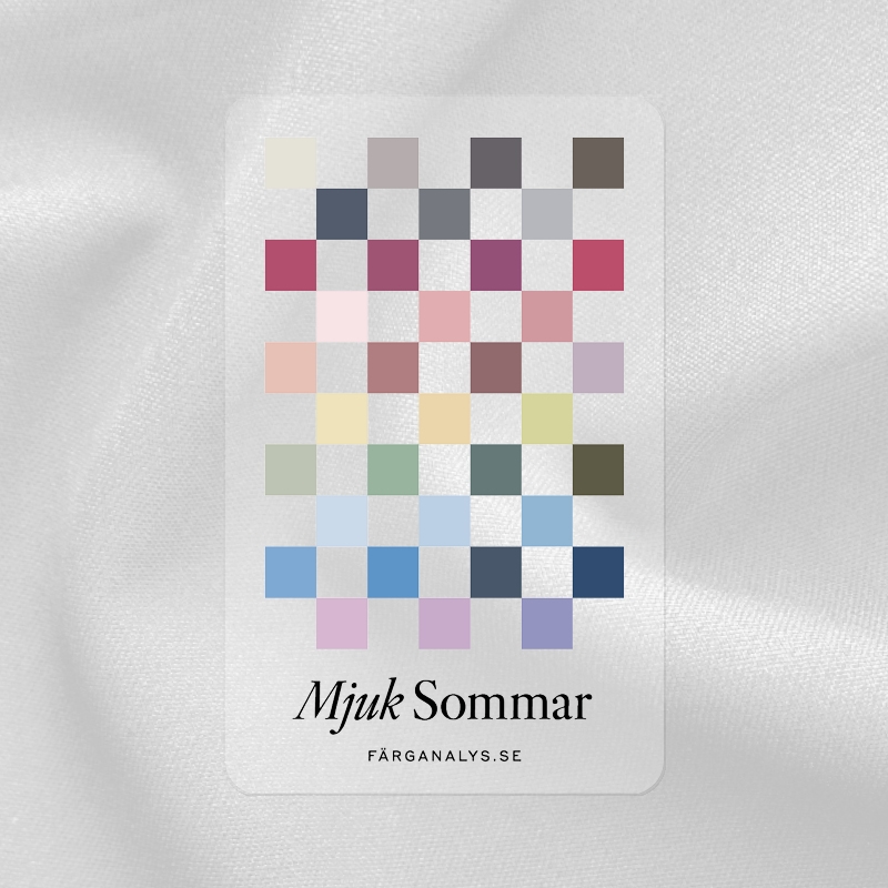 Fargekort Myk Sommer