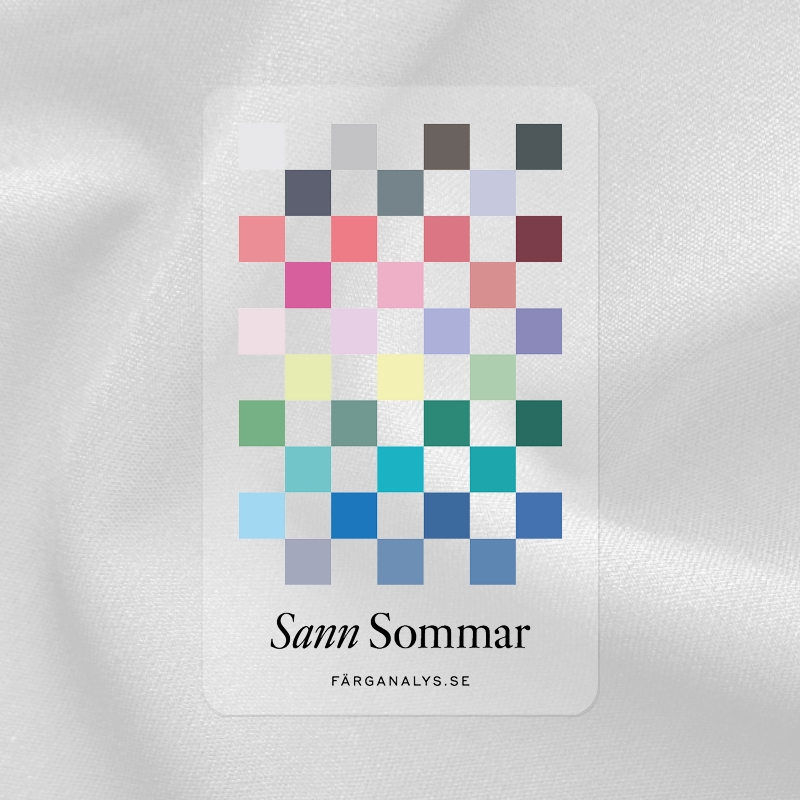 Fargekort Ekte Sommer