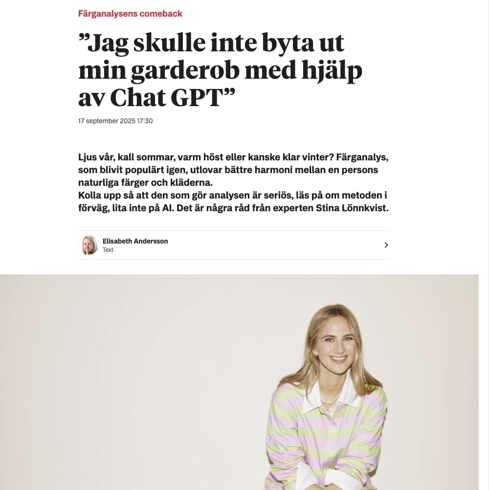 Färganalysens comeback