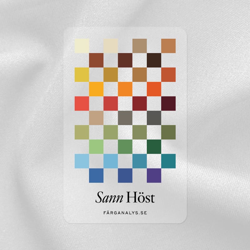 Fargekort Ekte Høst